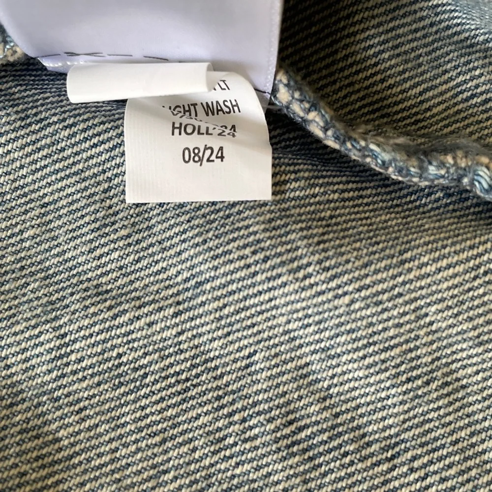 GAP Kids Jean Jacket Blue Denim Snap Front Classic